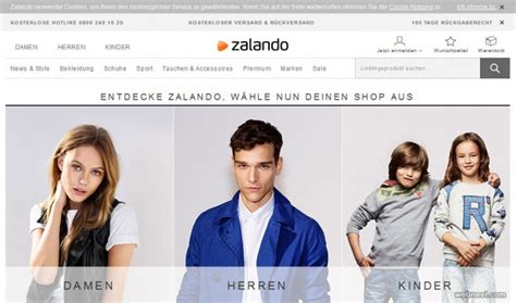 zalando website.